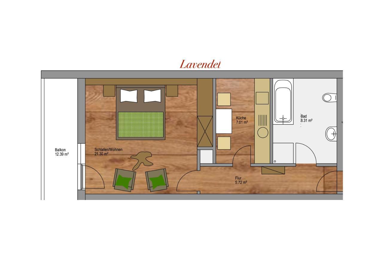 오버스트도르프 Der Landhof 아파트 외부 사진